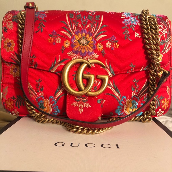 gucci marmont jacquard